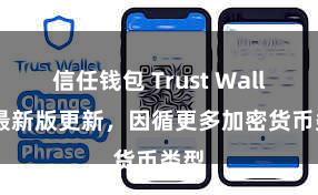 信任钱包 Trust Wallet 最新版更新，因循更多加密货币类型